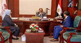 تنفيذ مبنى للإدارة التموينية ومركز خدمة المواطنين المطور بطما في سوهاج