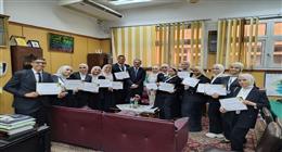 جامعة حلوان تكرم المشاركين في تنظيم مبادرة  «بداية – تحالف وتنمية»