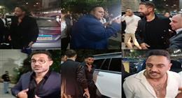أحمد السقا وفهمي وشيكو في حفل زفاف حاتم صلاح وأحمد سعد يحيى الفرح.. فيديو
