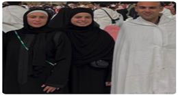 مريم عامر منيب تهدي خطيبها الراحل عمرة 