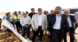 وزير الإسكان يتفقد أعمال الطرق والمرافق بمنطقة الأمل في مدينة العبور الجديدة