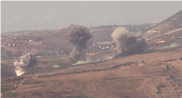 استشهاد شخص وإصابة آخر في غارة إسرائيلية على بلدة حروف جنوبي لبنان