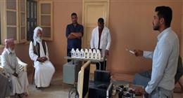 جامعة مطروح تنفذ قافلة طبية وبيطرية وتثقيفية متكاملة بقرية فوكة