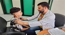 قافلة طبية مجانية تقدم خدماتها لأكثر من ألف مواطن بكفر الشيخ