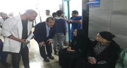 نائب وزير الصحة يتفقد مستشفى العامرية العام في الإسكندرية