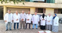 تحصين 17348 رأس ماشية ضد الحمى القلاعية والوادي المتصدع بالدقهلية 