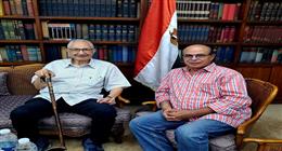 صبري حافظ ضيف معرض القاهرة الدولي للكتاب 2026