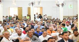 محافظ الدقهلية يفتتح أعمال تطوير مسجد القعقاع بن عمرو.. ويؤدي صلاة الجمعة