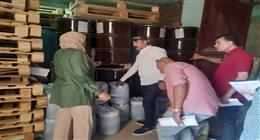 ضبط مخزن غير مرخص لصناعة الحلاوة الطحينية وإحالة مسئول زراعة للنيابة بالمنوفية