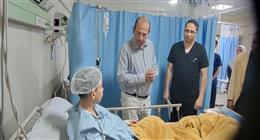 نائب وزير الصحة يتفقد مستشفى بني سويف التخصصي.. ويوجه بصرف مكافأة أسبوعين للعاملين
