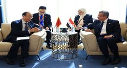 لقاءات ثنائية لرئيس «المركزي للمحاسبات» مع الوفود المشاركة في مؤتمر الإنتوساي بشرم الشيخ