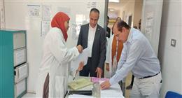 نائب وزير الصحة يوصي بتلافي سلبيات مكافحة العدوى في منشآت صحية ببني سويف