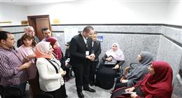  نائب وزير الصحة يتفقد المنشآت الطبية في محافظة دمياط 