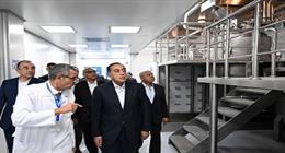رئيس الوزراء يفتتح مصنعي إنتاج الخامات الدوائية والمطهرات في القليوبية