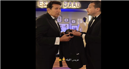 «البدلة دي لبسها عادل إمام».. فيديو كوميدي لـ هاني رمزي من كواليس حفل زفاف ابنه