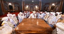  البابا تواضروس يدشن كنائس الملكة بدير «درنكة»