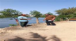 رئيس مركز مطاي بالمنيا توجه بمتابعة المنازل المجاورة لترعة بحر اليوسفي