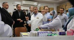 نائب وزير الصحة يتفقد عددا من المستشفيات والمنشآت الصحية بكفر الشيخ