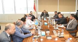 وزير الإسكان يبحث مع رئيس المنظمة العربية للسياحة تعزيز التعاون في مجال الاستثمار السياحي