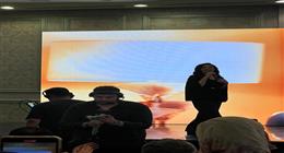 وسط تصفيق الحضور.. مي فاروق تبدأ احتفالها بأغنية «باركوا» من ألبوم «تاريخي» 