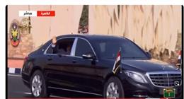 الرئيس السيسي يصل إلى أكاديمية الشرطة لحضور حفل تخرج دفعة جديدة 