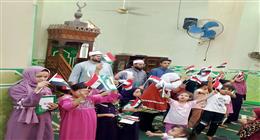 «أوقاف الفيوم» تنظم احتفالا بذكرى نصر أكتوبر المجيد في أحد المساجد