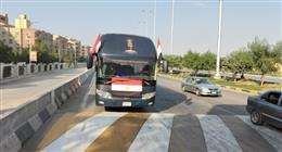 الجيزة تطلق حافلات تجوب الشوارع احتفالا بافتتاح المتحف المصري الكبير (صور)