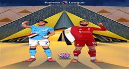 صورة صلاح ومرموش تشعل مواقع التواصل بعد احتفاء الدوري الإنجليزي بالمتحف الكبير
