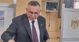 رئيس حزب الوفد يدلي بصوته في انتخابات مجلس النواب