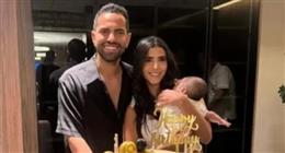 ريم سامي تعلن شفاء نجلها بعد تعرضه لشرخ في الجمجمة