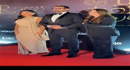كندة علوش تدعم زوجها عمرو يوسف في العرض الخاص لفيلم «السلم والثعبان»