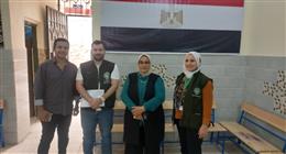 وفد من جامعة الدول العربية يراقب سير انتخابات مجلس النواب بالإسكندرية
