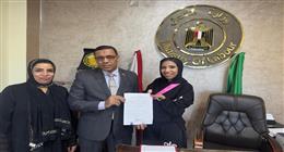 وزارة العمل تستجيب لفتاة من ذوي الهمم بالمنصورة.. «وفرت لها وظيفة»