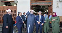 البروفيسور جيفري ساكس: الجامع الأزهر واحد من أكثر أماكن العبادة تفردا وخصوصية