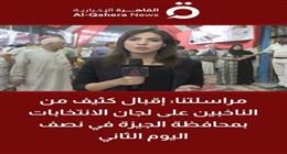 إقبال كثيف على لجان انتخابات النواب في الجيزة باليوم الثاني