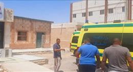 مصرع شخصين 36 في تصادم أتوبيس وسيارة نقل بطريق «رأس غارب الغردقة»