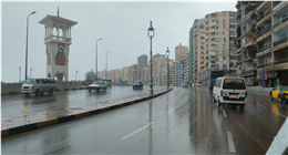  أمطار متقطعة وسحب منخفضة في طقس الإسكندرية اليوم