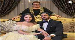 تعليق مي عز الدين على صورتها مع والدتها بـ«ai» في عقد قرانها.. هدية الجمهور