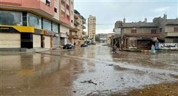 سقوط أمطار غزيرة ونشاط للرياح.. تقلبات جوية شديدة تضرب كفر الشيخ 