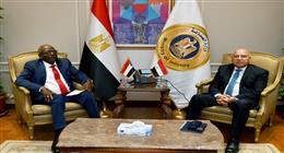 وزير النقل يستقبل نظيره السوداني لبحث سبل تعزيز التعاون المشترك