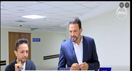 بصحبة رجل الأعمال أيمن عباس.. أحمد فايق يتفقد المطبخ الخاص بمستشفى الناس