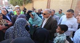 محافظ المنيا يتابع انتظام أعمال صيانة البنية التحتية والإنارة العامة في الشوارع