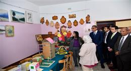 وزيرة التضامن توجه بدراسة حالة الأطفال بمؤسسة رعاية الأيتام بالفيوم