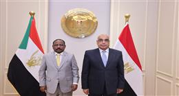 وزير العدل يبحث مع نظيره السوداني تعزيز التعاون القضائي وتبادل الخبرات القانونية