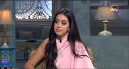 ياسمينا العبد: «طفولتي كانت مختلفة وده كان سبب نجاحي في التمثيل»