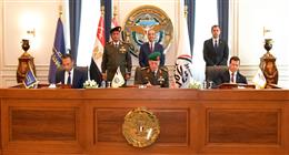 الأكاديمية العسكرية المصرية توقع بروتوكول تعاون مع وزارة الاتصالات وصندوق تحيا مصر