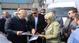 محافظ الجيزة يتابع مشروعات تطوير الطرق بكرداسة وأوسيم والمنيرة الغربية