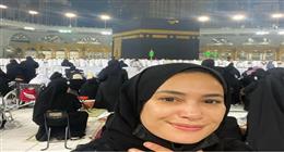 هند صبري تحتفل بعيد ميلادها بصورة من أمام الكعبة