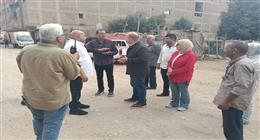 نائب محافظ الجيزة يتابع مشروعات الطرق بكرداسة وأوسيم والمنيرة الغربية  