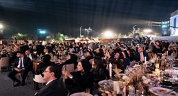 مستشفى الناس تحتفل بتدشين أول وأكبر مركز مجاني لزراعة الكبد بالشرق الأوسط وتعلن تحولها لمدينة طبية.. الحفل أذيع على قناة النهار ببرنامج الإعلامية لميس الحديدي.. وأحيته النجمة آمال ماهر بشعار "مصر مفتا